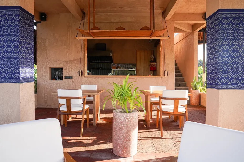 Restaurant with a view in Sayan, Ubud