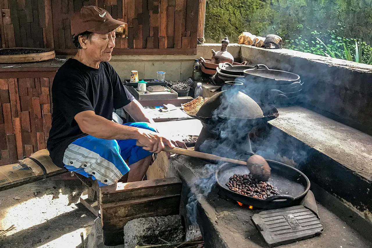 Why do Balinese People Go to the Kitchen First?