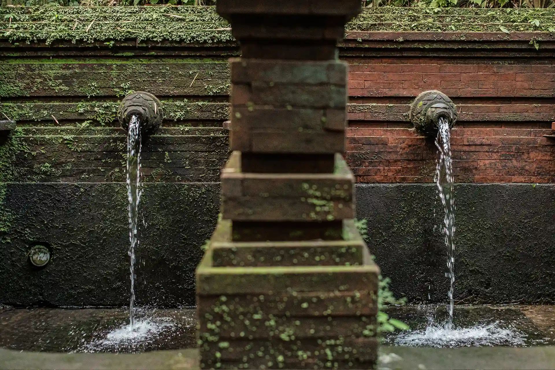 Melukat at Beji Sanjiwani
