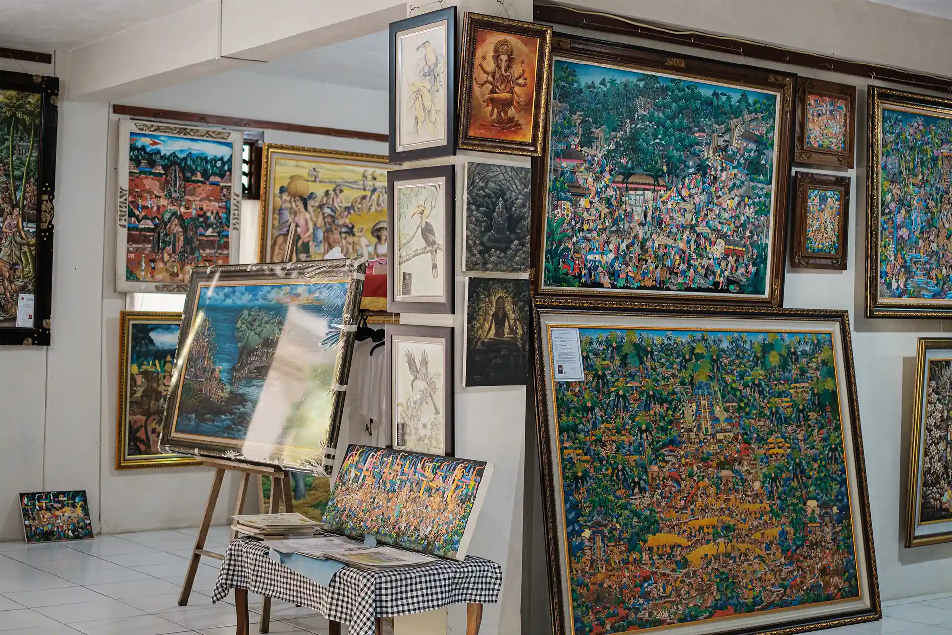 Young Artist Painting Class