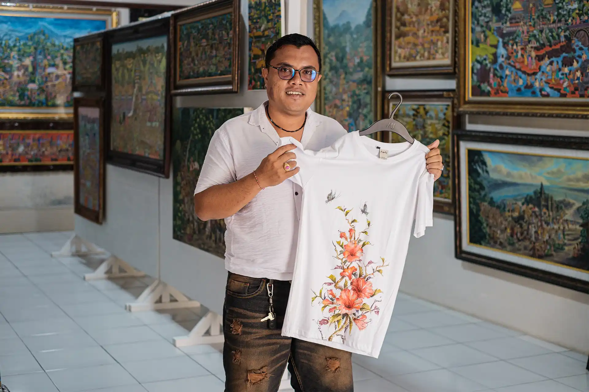 Young Artist Painting Class