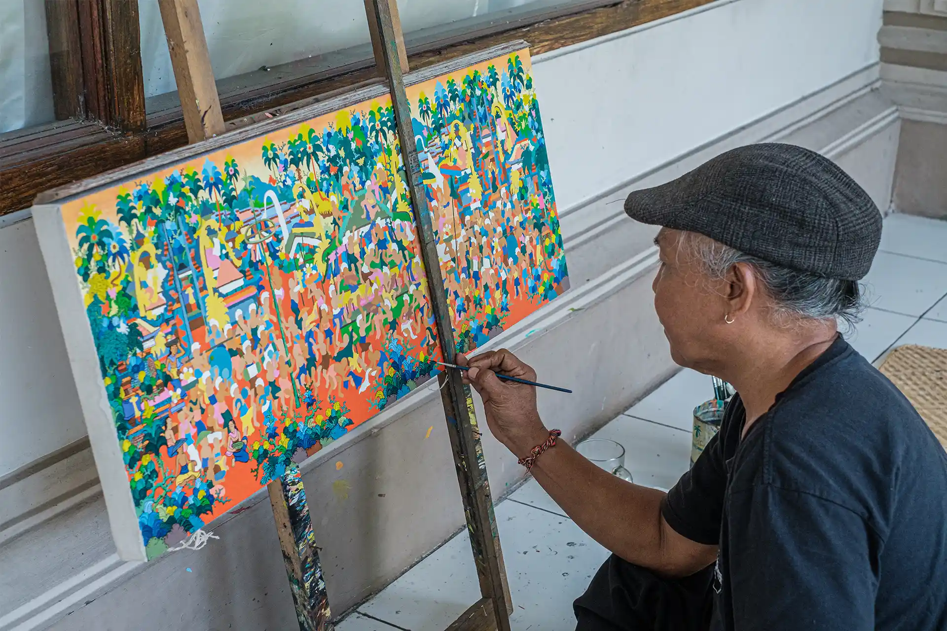 Young Artist Painting Class