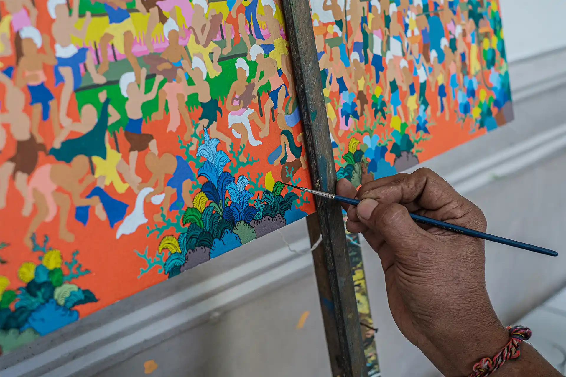 Young Artist Painting Class