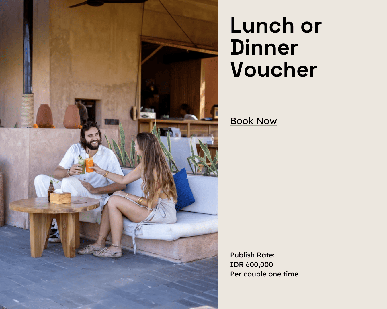 Lunch or Dinner Voucher