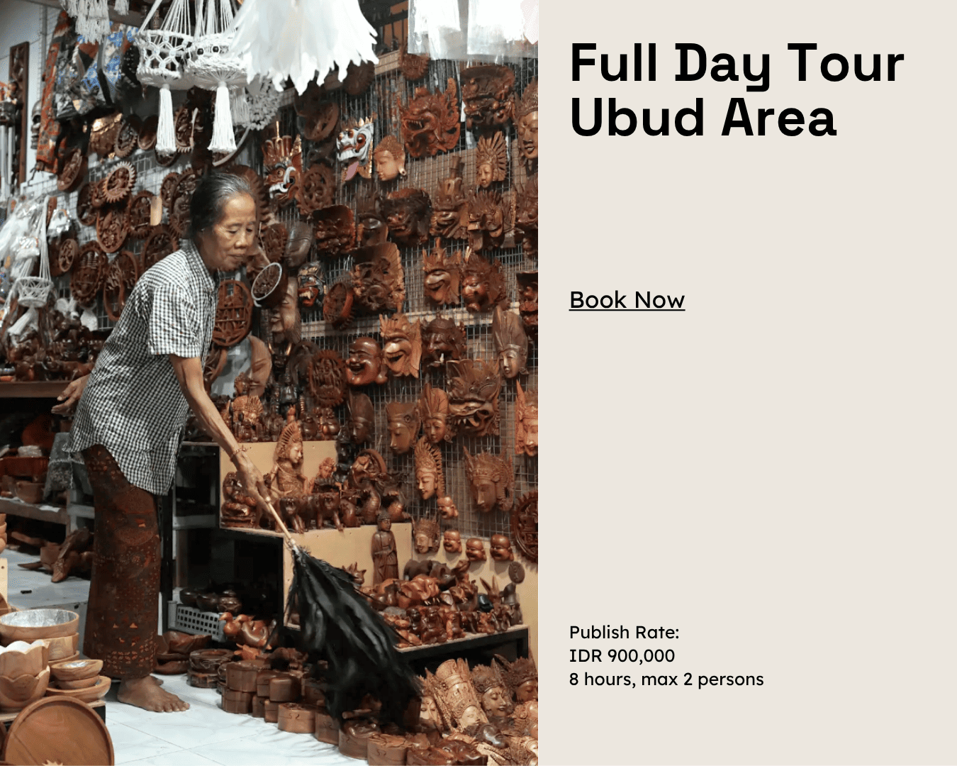 Full Day Tour Ubud Area
