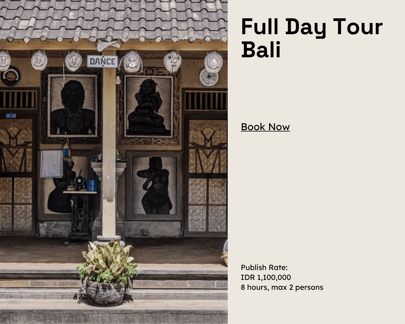 Full Day Tour Bali